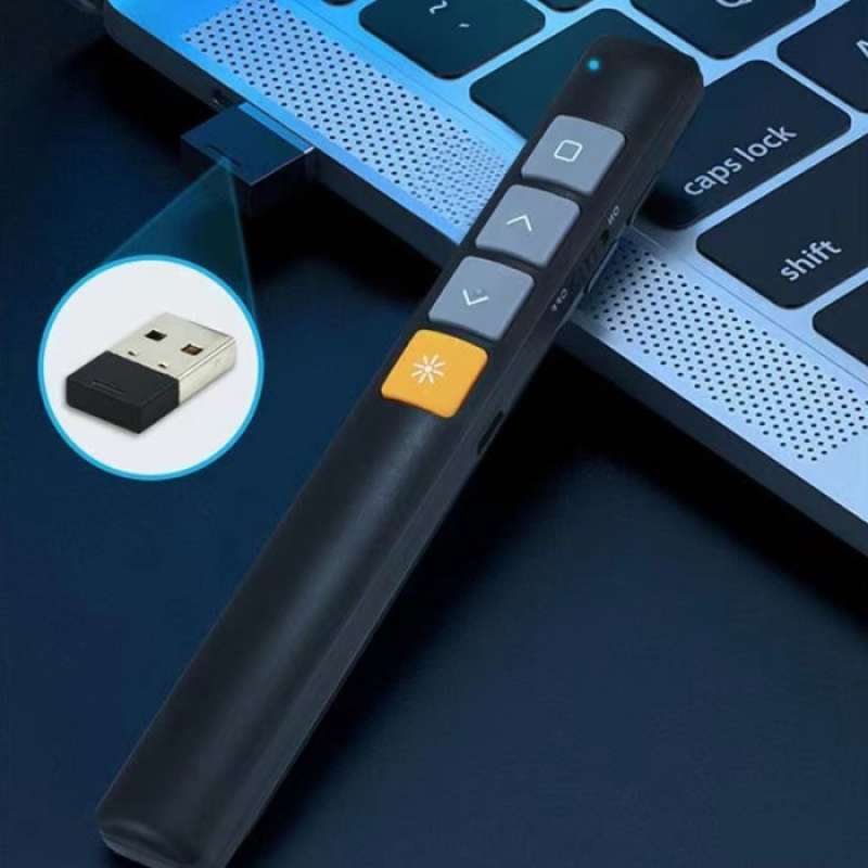 Promo 100% Produk Ori Laser Pointer Wireless Presenter Usb Pen Cursor ...