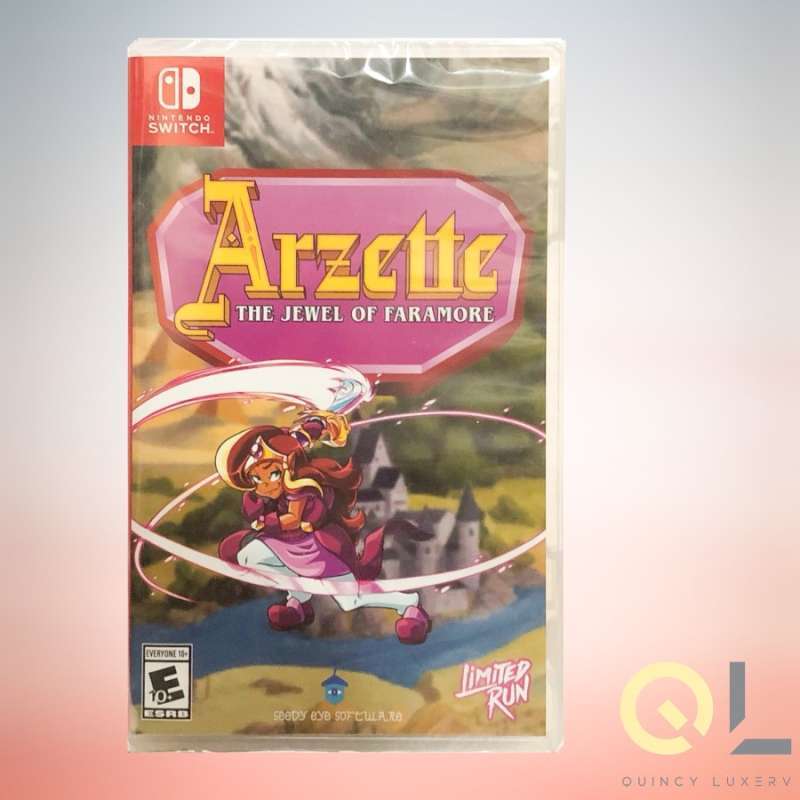Arzette: The Jewel Of Faramore Collector's Edition - Nintendo Switch (Neuf Scellé, Limited Run Games)