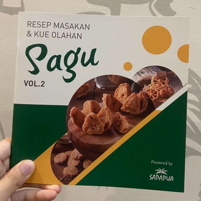 Jual [buku] Resep Masakan Dan Kue Olahan Sagu Vol.2 Di Seller Noelle