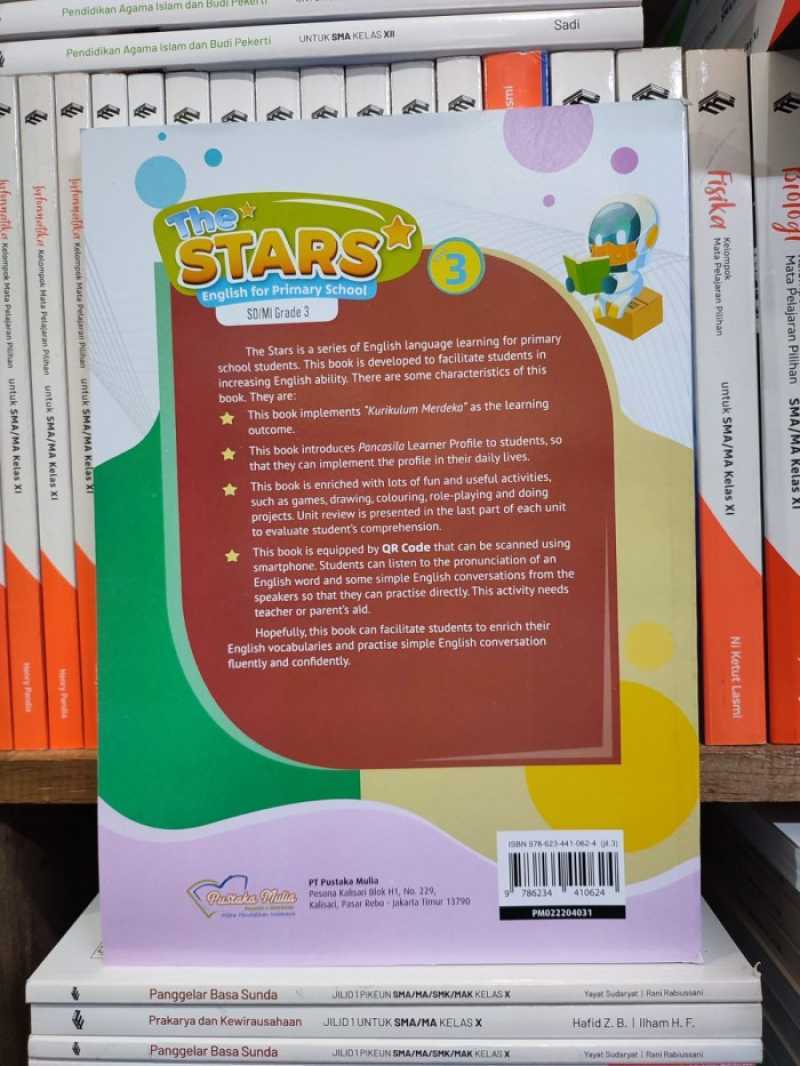 Jual Bahasa Inggris The Stars Kelas 3 Sd Kurikulum Merdeka Pustaka ...