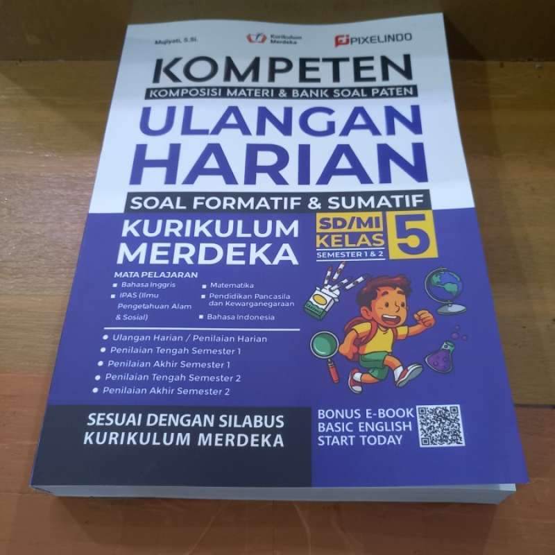 Jual Buku Kompeten Ulangan Harian Kurikulum Merdeka Sd Kelas 5 Di ...