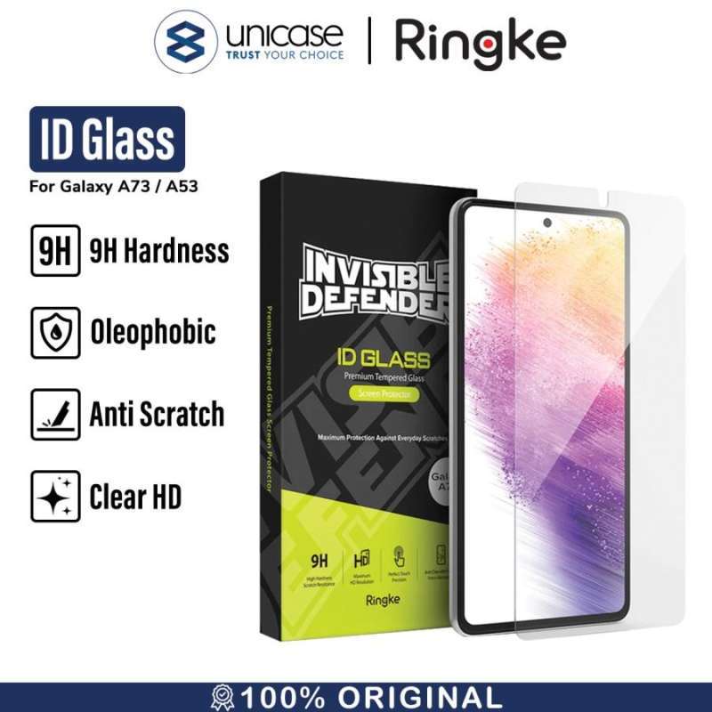 Tempered Glass Samsung Galaxy A73/A53 5G Ringke ID 9H Clear Anti Gores