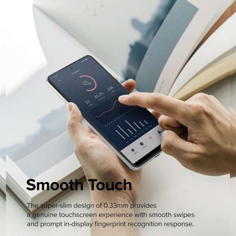 Tempered Glass Samsung Galaxy A73/A53 5G Ringke ID 9H Clear Anti Gores