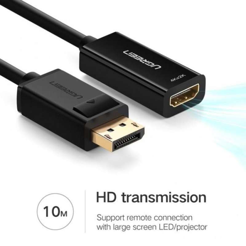 Cable Adapter Display Port /DP to HDMI UGREEN 4K 1080p Converter kabel