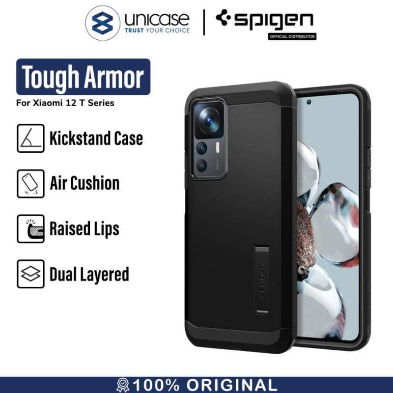 Case Xiaomi 12T/Pro Spigen Tough Armor Matte Cover Shockproof Casing