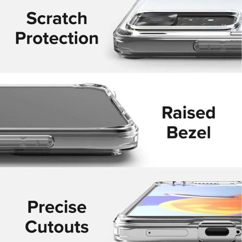 Case Xiaomi Redmi Note 11/S/Pro Plus 5G Ringke Fusion Hybrid Casing