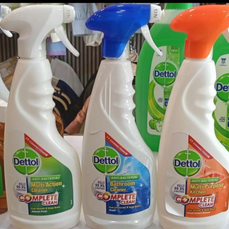 Jual Dettol Spray Complete Clean Bathroom Cleaner / Multipurpose