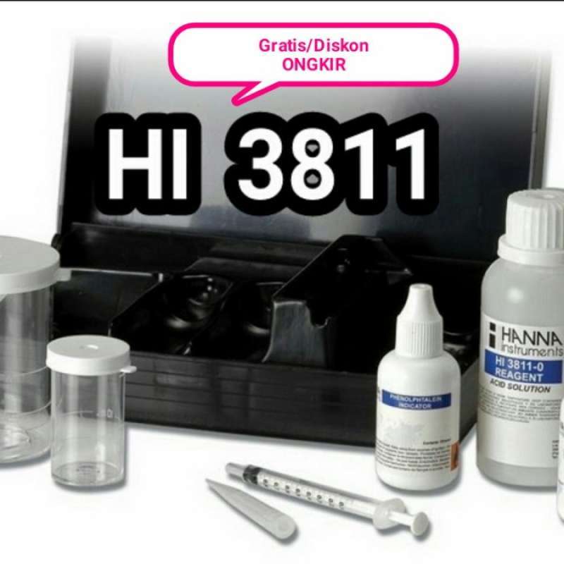 Promo Hanna Instruments Hi-3811 Alkalinity Test Kit Diskon 33% Di ...