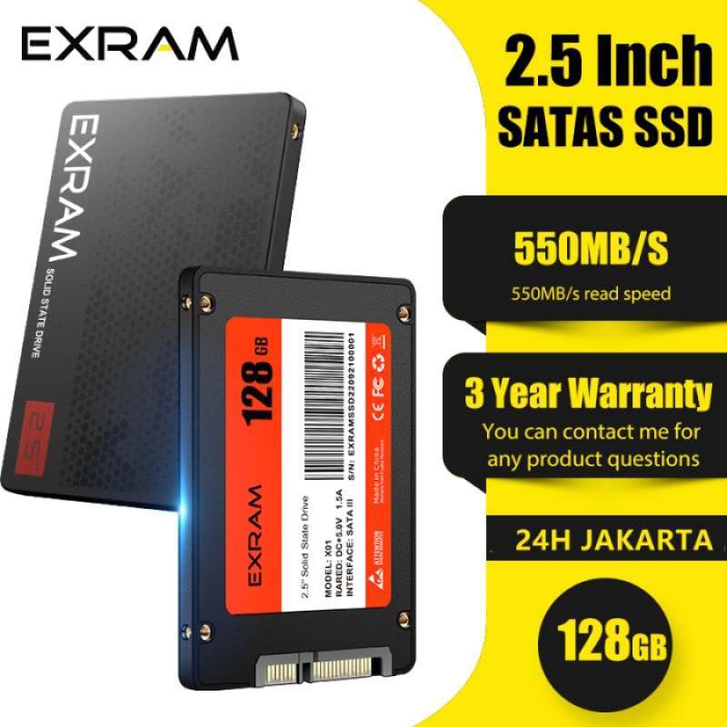 Jual Ssd 128gb Exram 2.5 Sata Garansi 3 Tahun Di Seller Kingyo Cengkareng Timur Kota Jakarta Barat Blibli