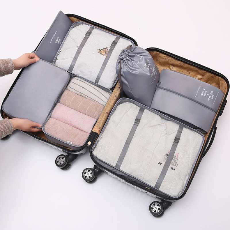 Promo Termurah Traveling Bag Organizer Dalaman Tas Dalam Koper Travel Pouch Pakaian Gray Diskon 33 Di Seller Tubruks Kramat Kota Jakarta Pusat Blibli