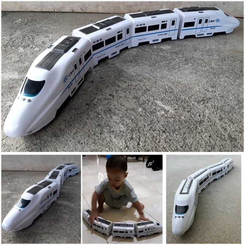 Jual Mainan Kereta Api Cepat Mrt Ukuran Besar Jalan Bump Go Ada Lampu ...