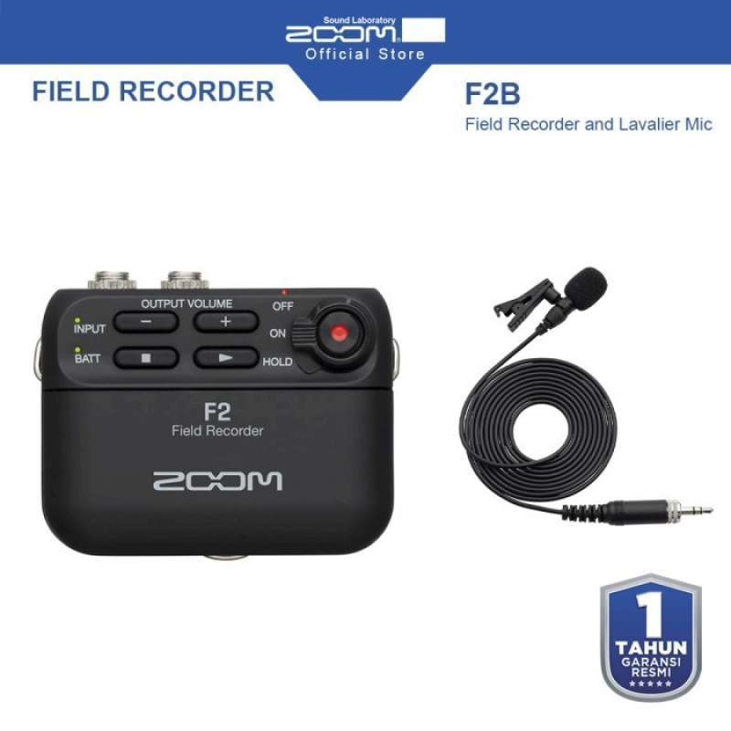 Jual Zoom F2 Field Recorder And Lavalier Mic Di Seller Haveid