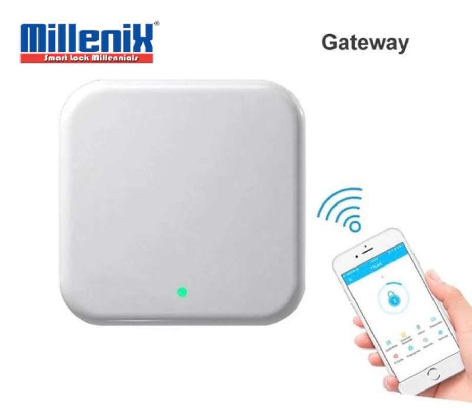 Smart Lock Wi-Fi G2 Gateway – Remote Control Via TT Lock App, Works With Alexa & Google Home, For Smart Door Locks