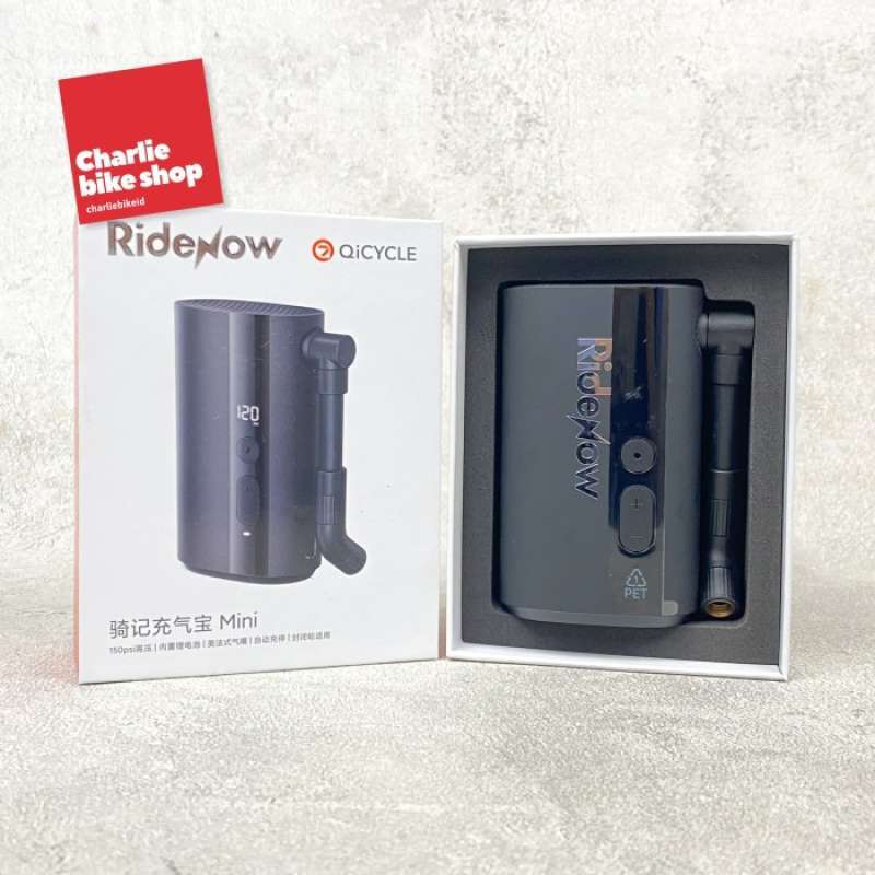 Jual Pompa Portable Ridenow Ride Now Pump Qicycle Electric Air