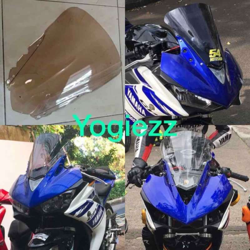 Visor R25 Riben Jual Winshield R25 Racing Visor Yamaha R25 Gp Race Laser Cutting ...