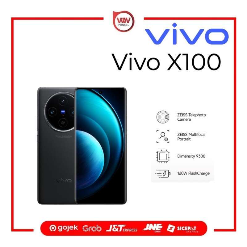 Hp Vivo X100 Ram 12GB Internal 256GB Garansi Resmi