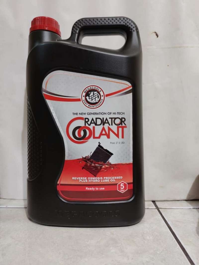 Jual Air Radiator Coolant Megacool Merah 5l 5 Liter Di Seller Tombstone ...