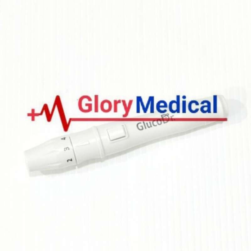 Promo Lancing Device / Pen Lancet Gluco Dr Original Diskon 23% Di ...