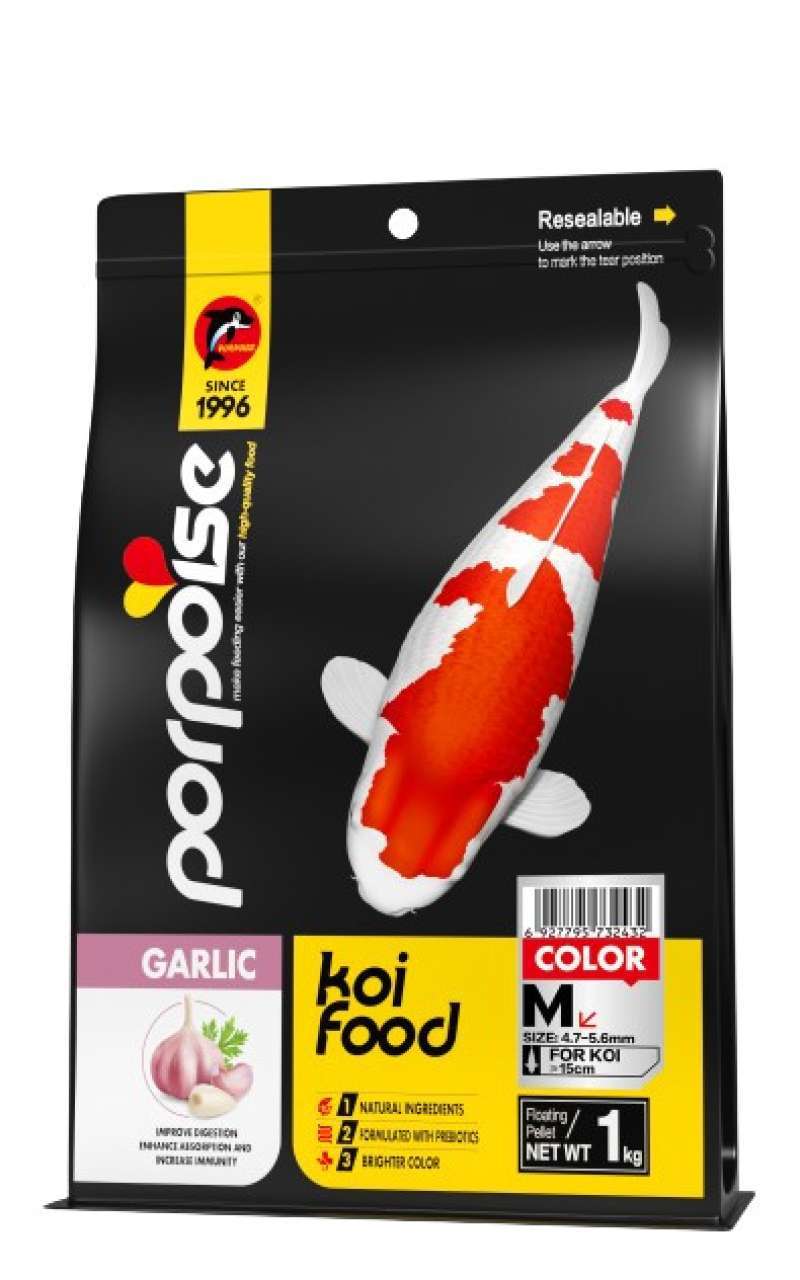 Jual Porpoise Megic Series Koi Food 1kg Color Floating Type/terapung Di