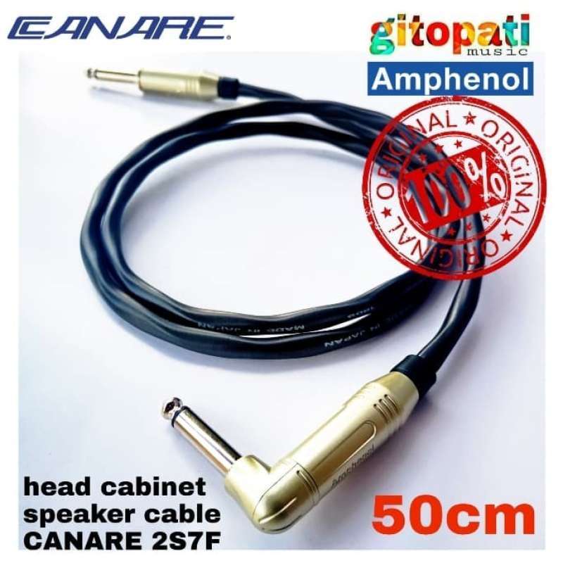 Promo Kabel Head Speaker Cable Canare 2s7f Panjang 50cm Diskon