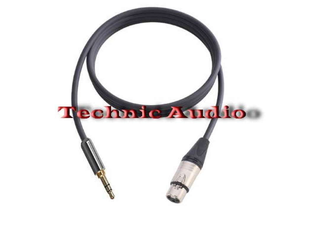 4-Pack 30cm Canare L-2T2S XLR Male To Female Balanced Audio Cables - Microphone/Mic Cables