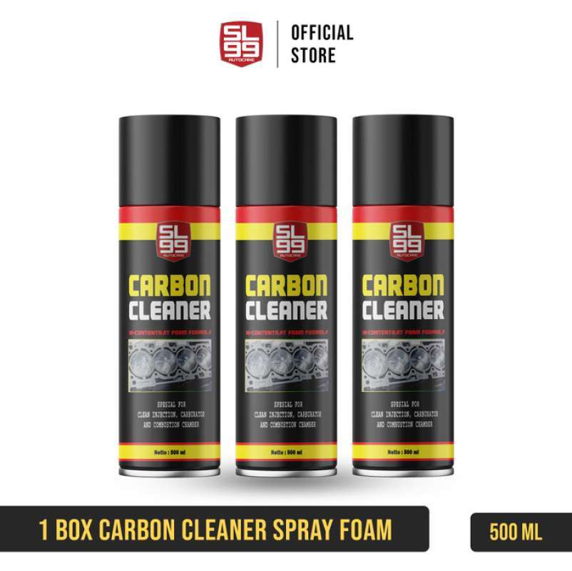 Promo 1 Box - 20 Pcs - Sl99 Carbon Cleaner Spray Foam 500ml Pembersih ...
