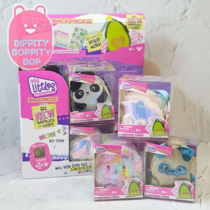 Promo Real Littles Themed Backpack Series 3 Pink Popsicle Diskon 23