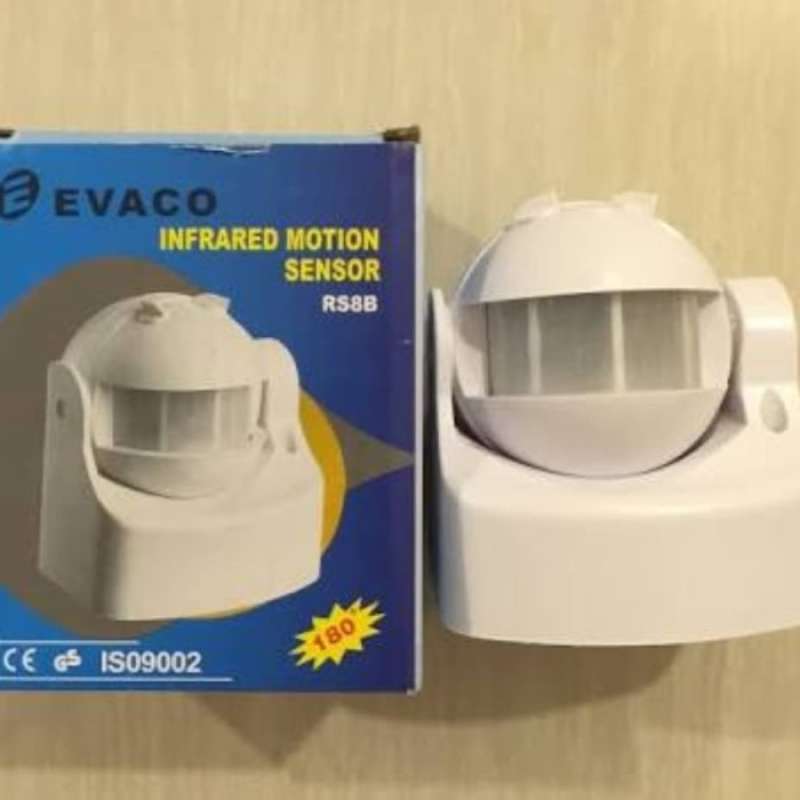 Jual Saklar Sensor Gerak Evaco Rs8b / Infrared Motion Sensor Di Seller ...