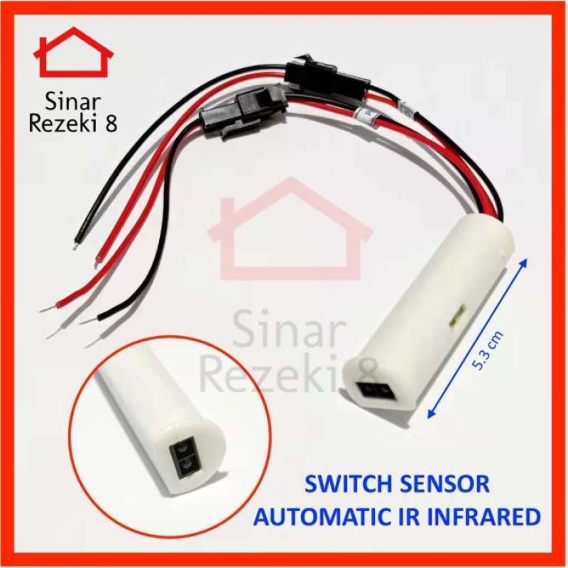 Jual Switch Sensor Otomatis Ir Infrared On Off Saklar Lemari Led Lampu ...
