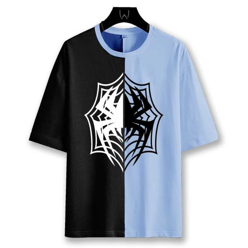 GERALD- Baju Fashion Atasan Kaos Spider Casual Lengan Pendek Pria Terbaru