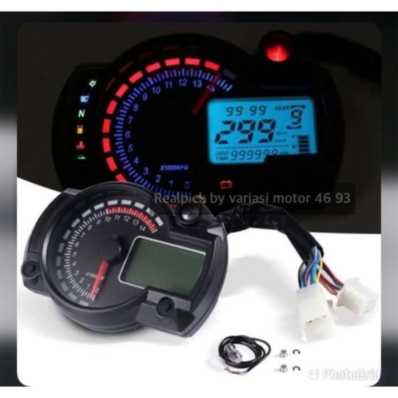 Promo Speedometer Model Koso Universal Kilometer Digital Universal ...