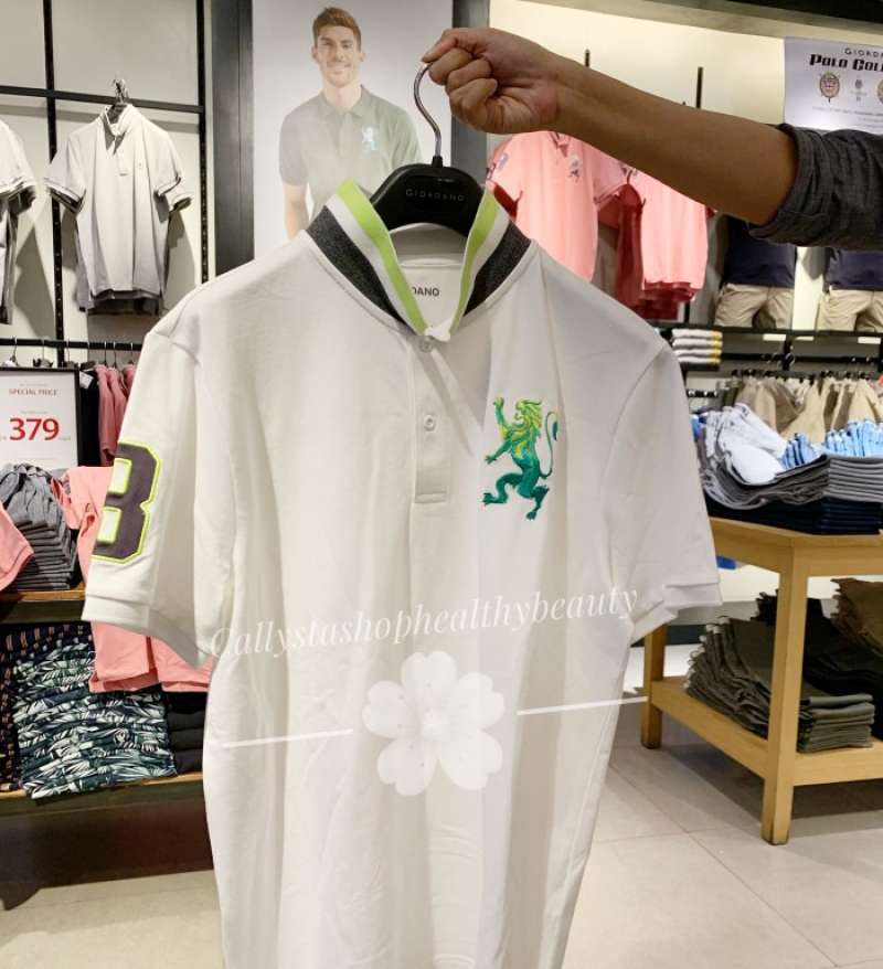 Jual Giordano Polo Shirt Lion 3d Tapered Fit Signature White From 429k S Di Seller Aghanim Cengkareng Timur Kota Jakarta Barat Blibli