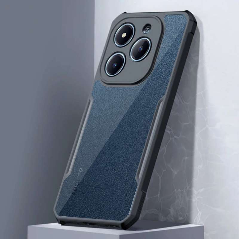 Case Shockproof REALME C63 C61 Silikon Ponsel Transparan Camera Protect