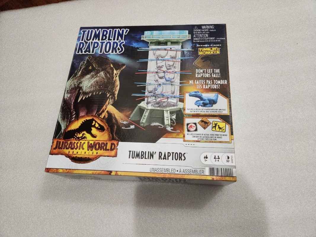 MATTEL Jurassic World Dominion: Velociraptor Blue – 15 cm