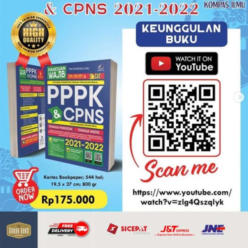 Promo Buku Cpns Panduan Wajib Pppk Cpns 2021 2022 Diskon 23 Di