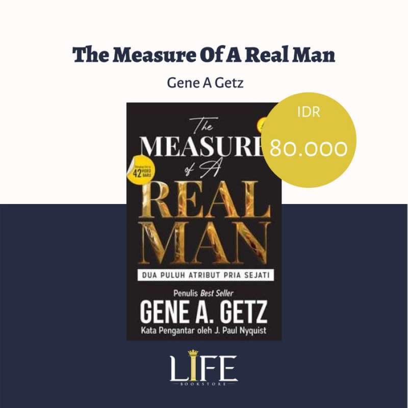 The Measure Of A Man Gene Getz Promo Ori The Measure Of A Real Man (indo) - Gene A Getz Diskon 26% Di