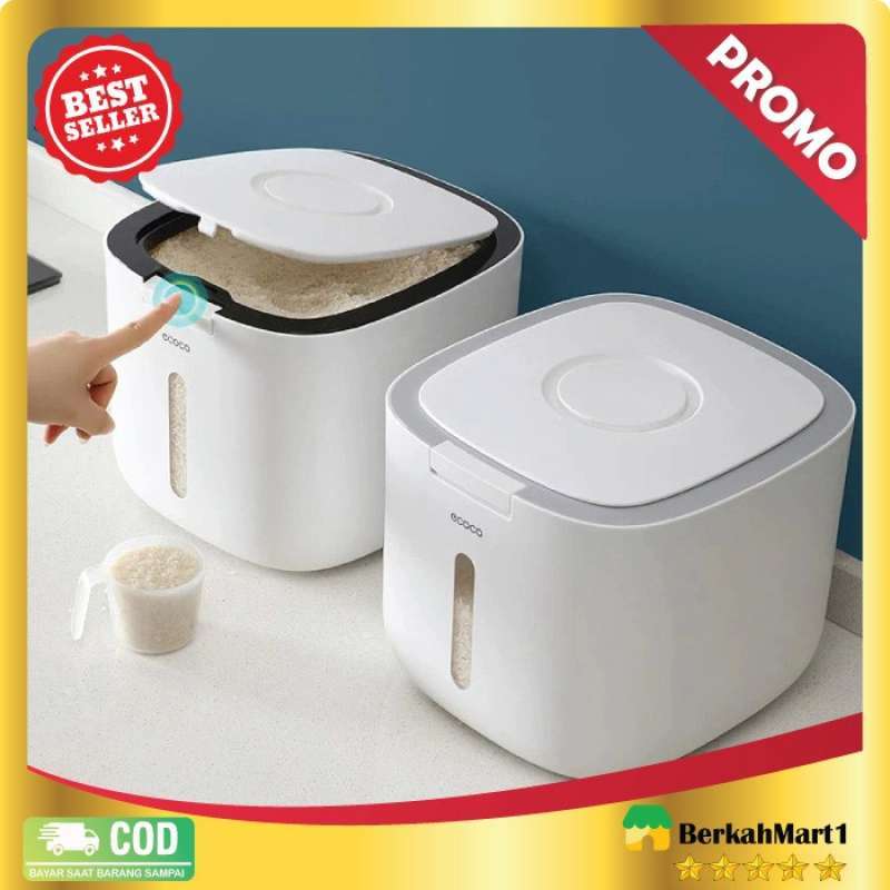 Promo Sale Wadah Penyimpanan Beras Rice Storage Container 10kg Terbaru ...