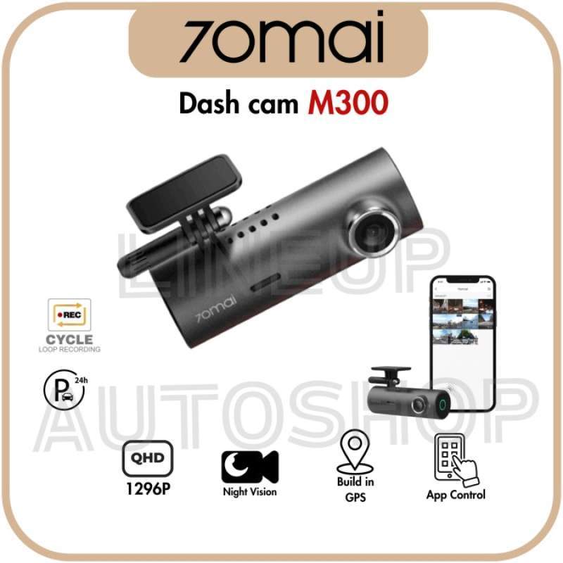 thumbnail image 2 of 70mai Dash Cam M300 – 1296P Smart Wi-Fi Dash Camera (English Version) 2 of 6