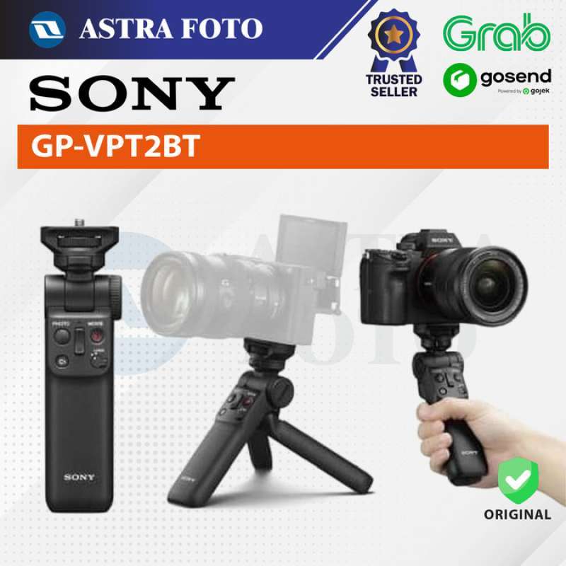Impugnatura Bluetooth Sony GP-VPT2BT - Per Fotocamere | Con Telecomando E Treppiedi, Ideale Per Vlog
