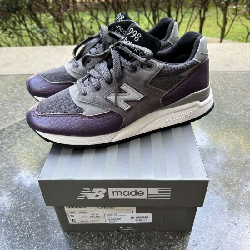 Jual New Balance 998 Made In Usa Us 9 Used Purple charcoal Not 992 993 990 Di Seller Rumix Cengkareng Timur Kota Jakarta Barat Blibli