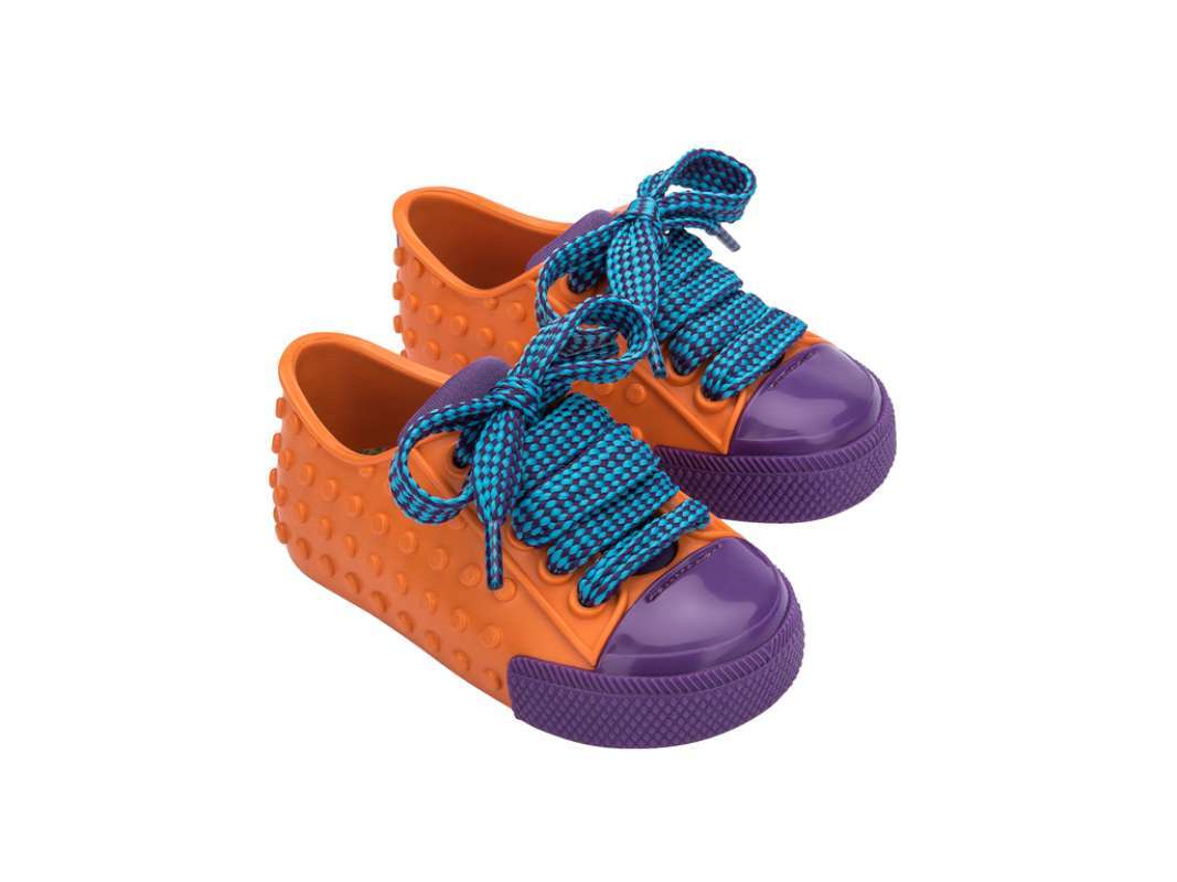 Mini Melissa FW24 Polibolha Special Bb Orange/Purple Sepatu Anak Perempuan  (35890AZ8870)