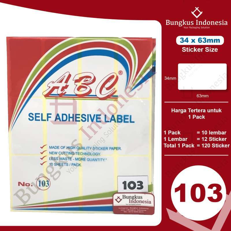 Abc Tag Label Jual Stiker Label Abc 🏷️ Original Terbaru, Terlengkap, & Harga Termurah ...
