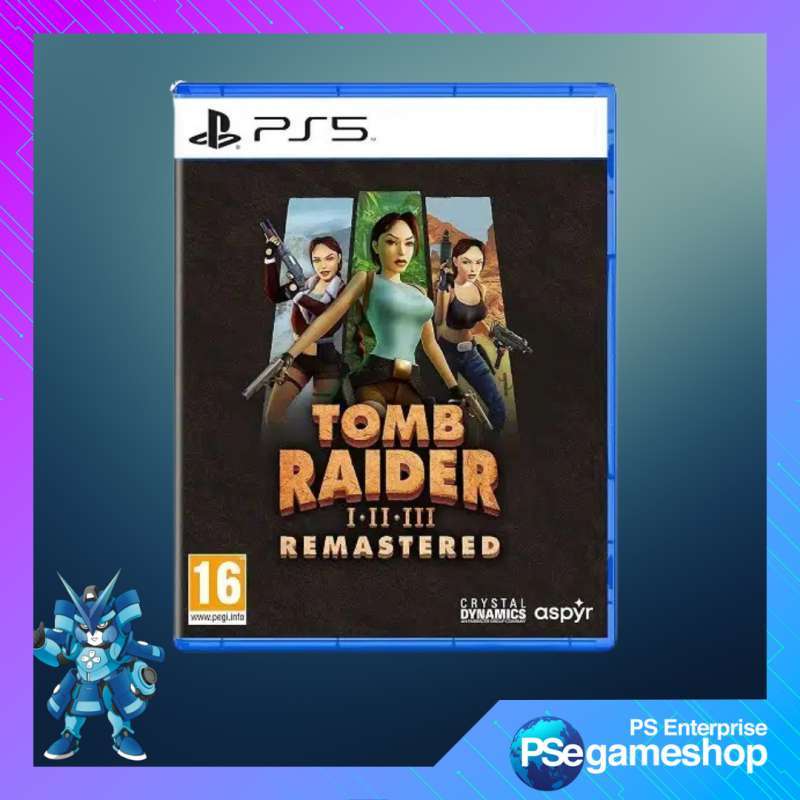 PS5 Tomb Raider I-III Remastered TombRaider 1-3 Tomb Raider