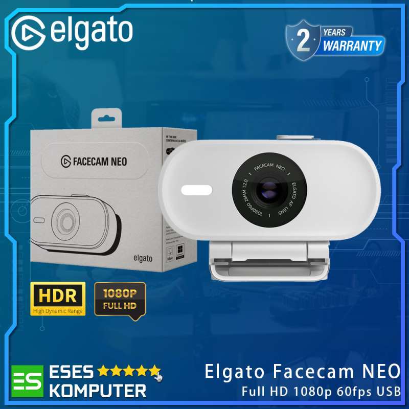 Jual Elgato Facecam Neo Full Hd 1080p 60fps USB Premium Webcam