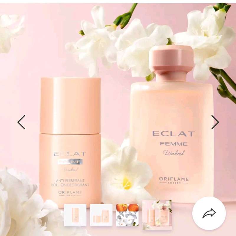 pengharum ketiak eclat Femme Weekend Anti-perspirant Roll-On Deodorant - Main Image