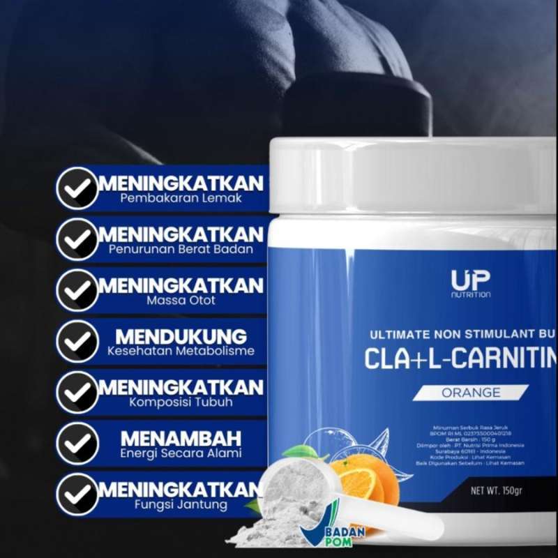 l carnitine fungsinya Jual Up Nutrition Cla + L-carnitine 150 Gram Di Seller Limitless Nutrition  - Kuta, Kab. Badung