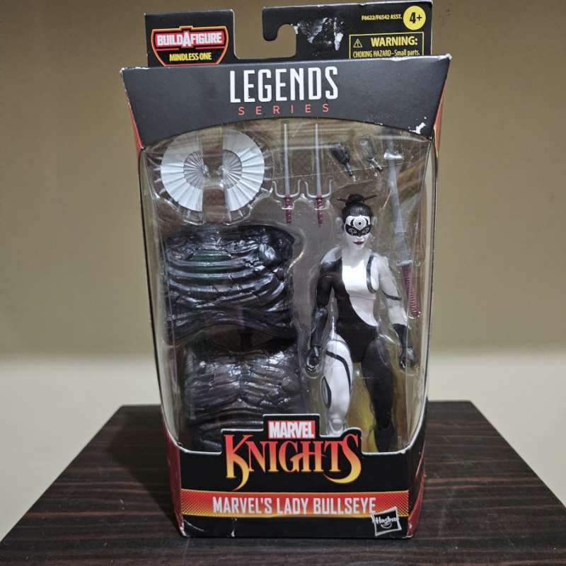 Figurine Marvel Legends Lady Bullseye - Vague The Mindless One, Hasbro Neuve