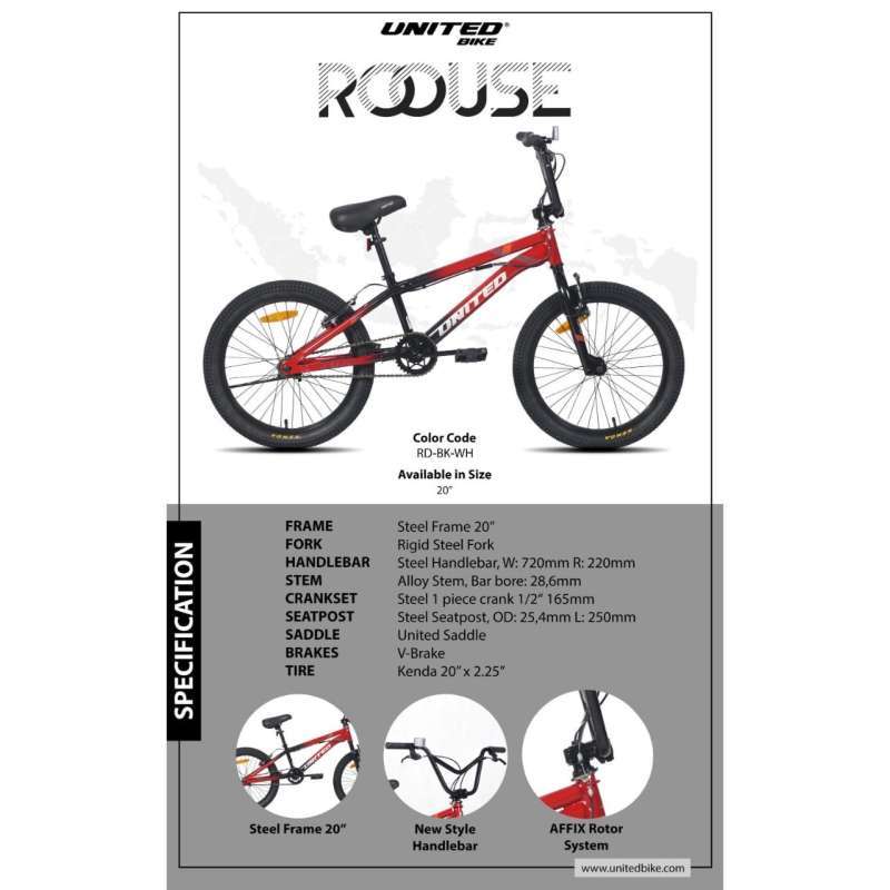 Sepeda United Bmx 20 - Harga Terbaik Februari 2026