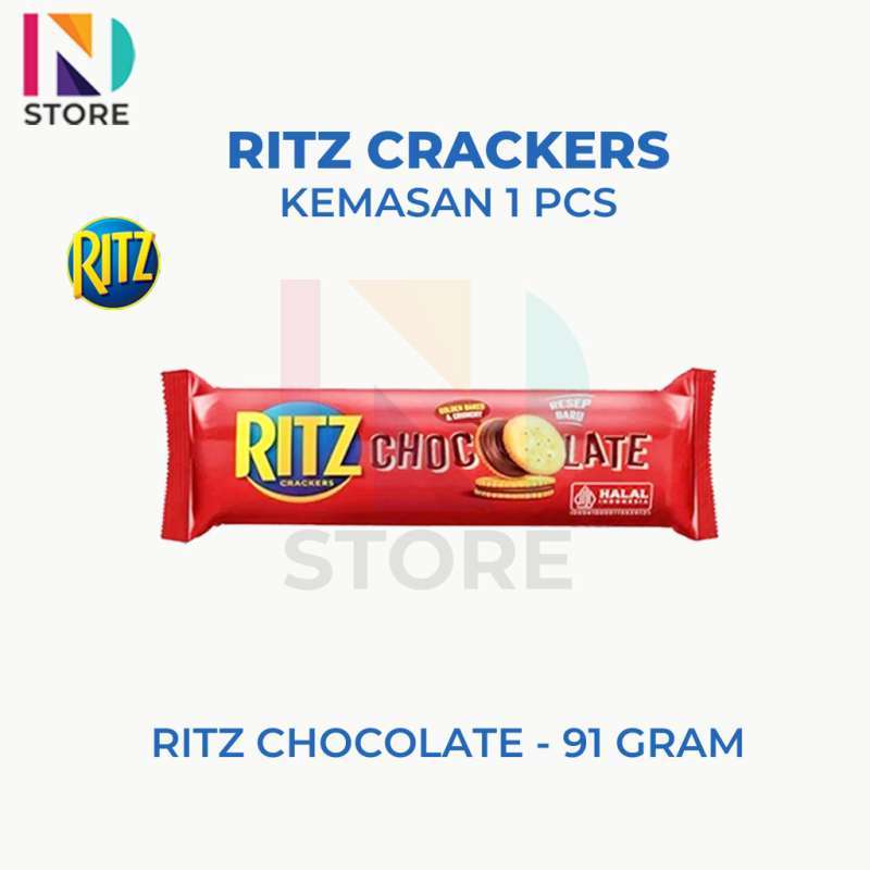 Promo Ritz Crackers Biskuit Roll Rasa Cheese/chocolate Kemasan 91gr ...