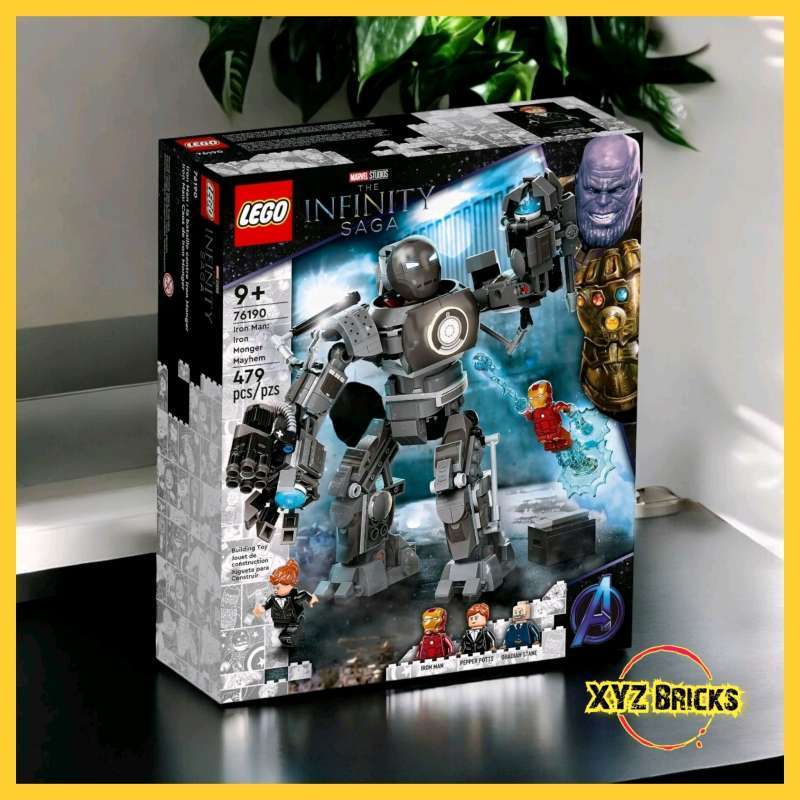Marvel Avengers Iron Man Monger Lego LEGO Avengers Iron Man: Iron